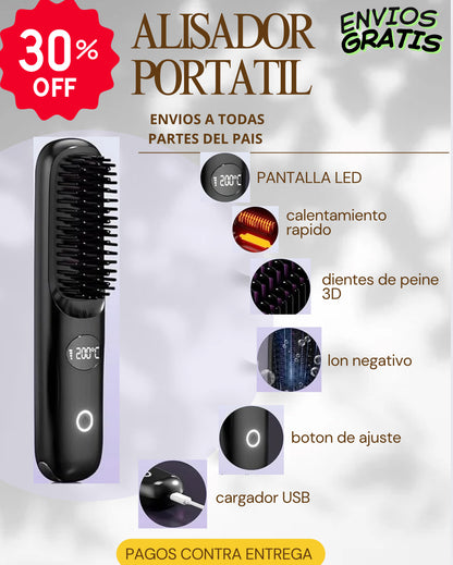 capillo alisador portatil