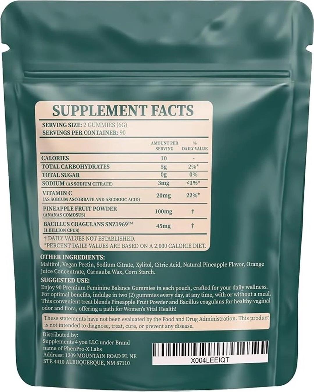 FEMININE BALANCE GUMMIES